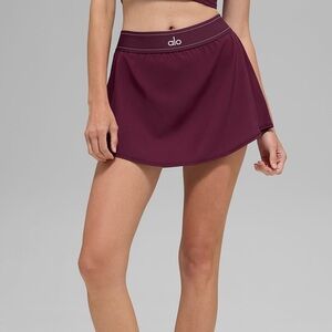 ALO Yoga Burgundy Skirt